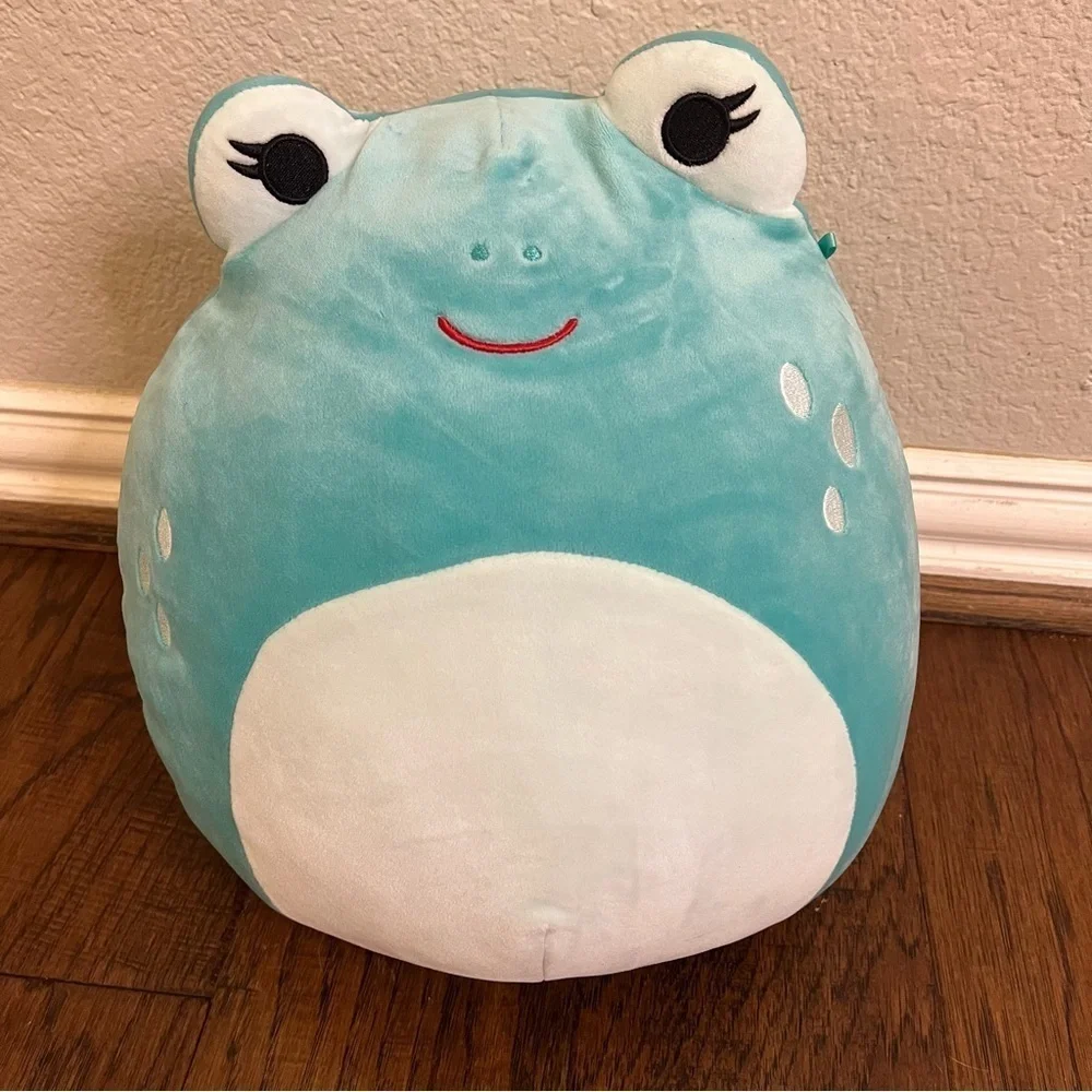 Squishmallow Novi the Teal Frog Plush Toy